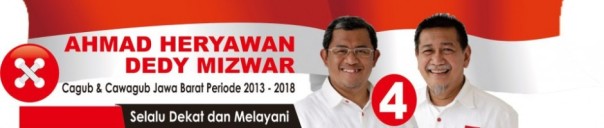 Ahmad Heryawan - Deddy Mizwar